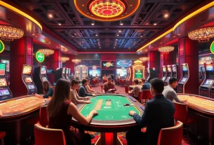 Exciting online casino atmosphere at w88.nyc featuring Baccarat and Blackjack games.