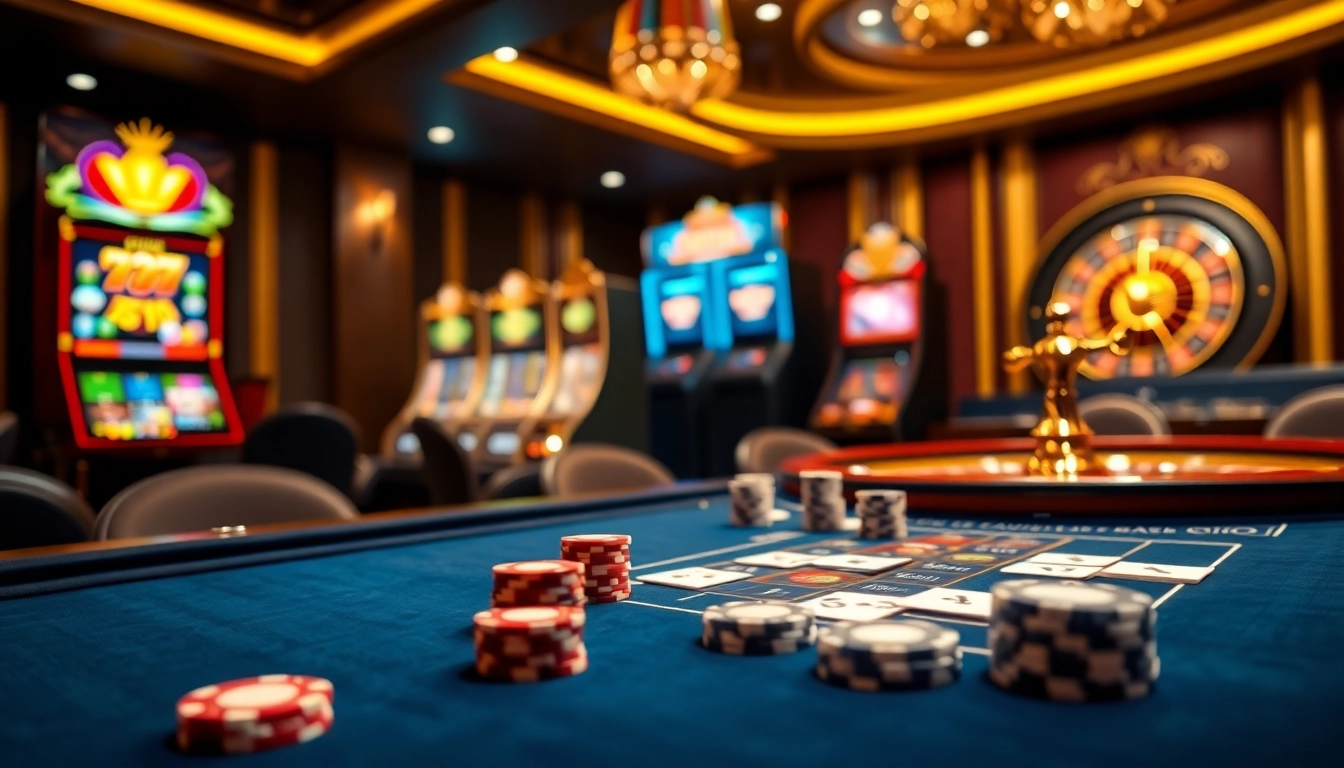 Experience thrilling gameplay at https://lc88.bio/ with vibrant casino tables and exciting games.