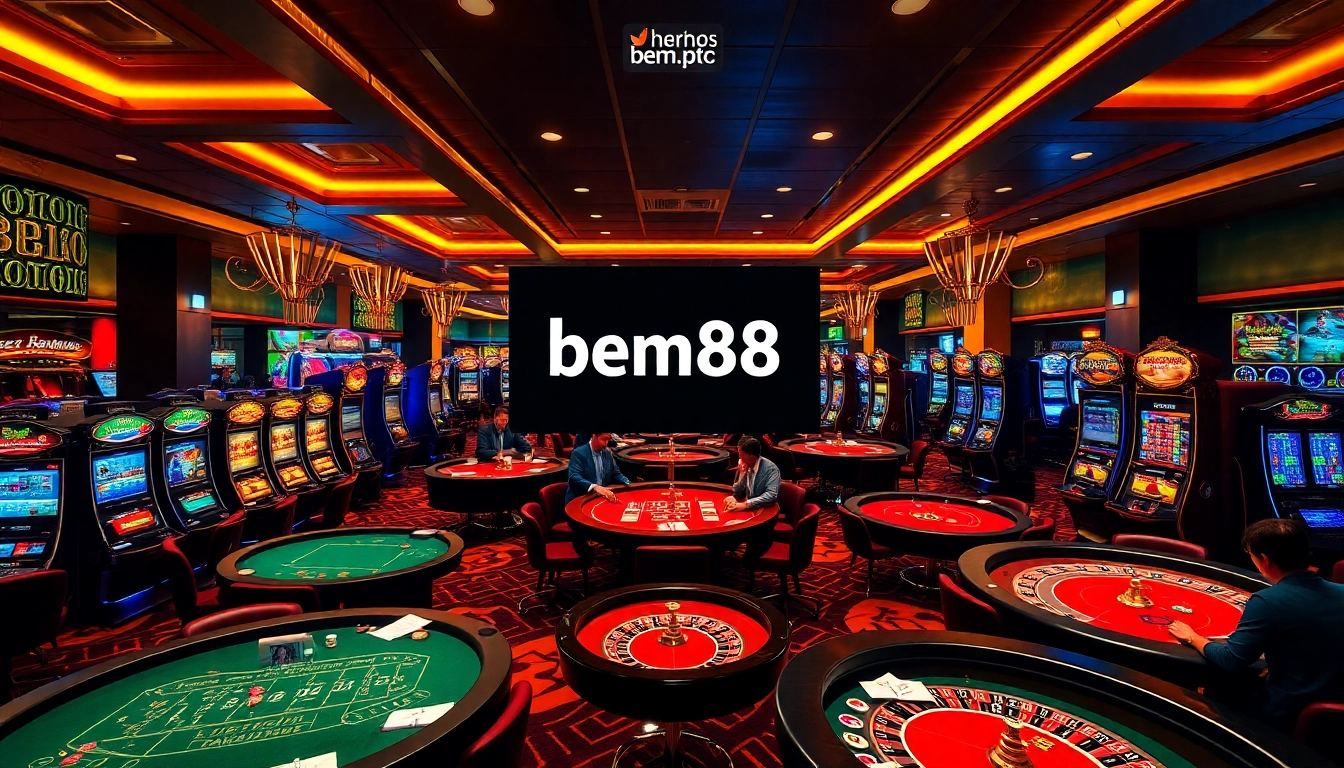 Experience the thrill of gambling at https://bem88.com with vibrant tables and exciting gameplay.